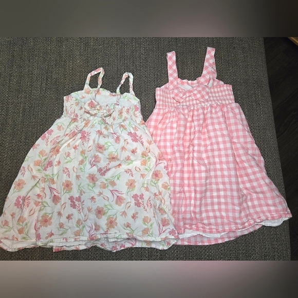 Lot/Bundle Of 2 Girl's Cupcakes & Cashmere Sleevless Summer Dresses, Size 7 - Picture 2 of 3